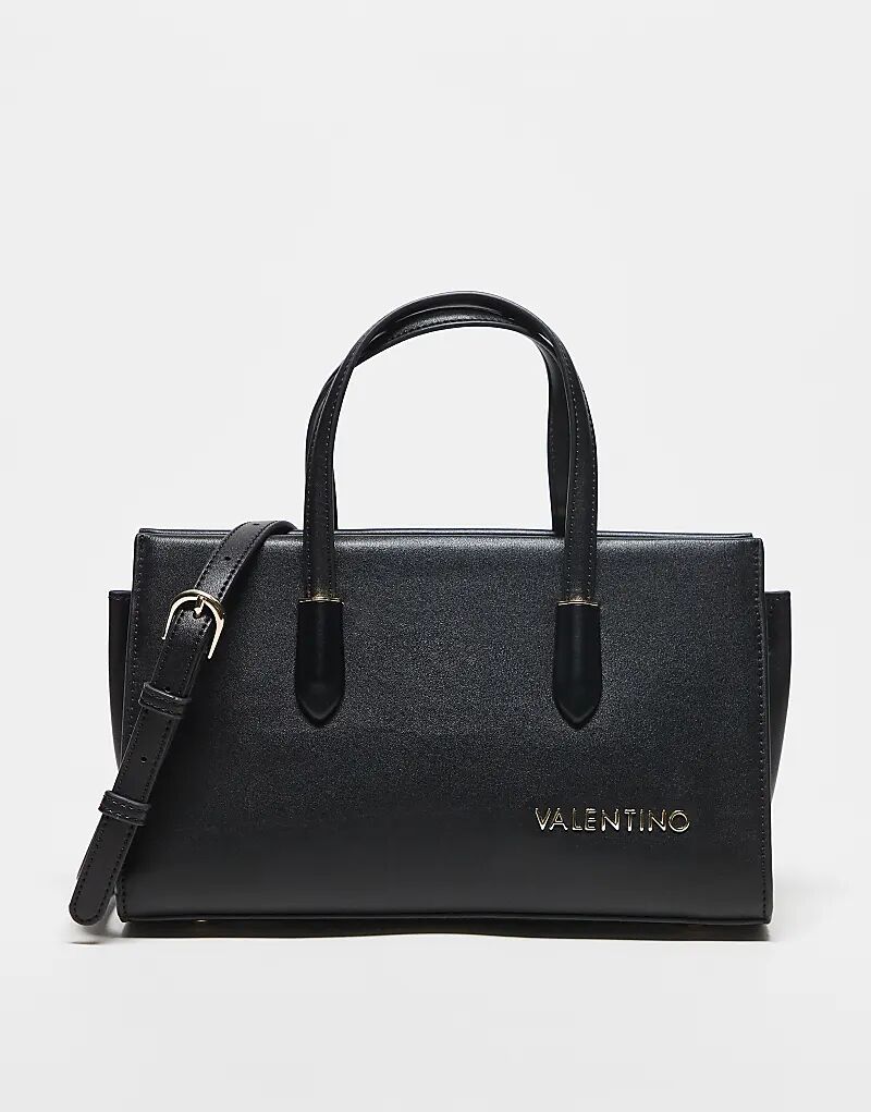 

Сумка Valentino Jasmin с верхней ручкой и съемным ремнем через плечо черного цвета Valentino Bags, Черный, Сумка Valentino Jasmin с верхней ручкой и съемным ремнем через плечо черного цвета Valentino Bags