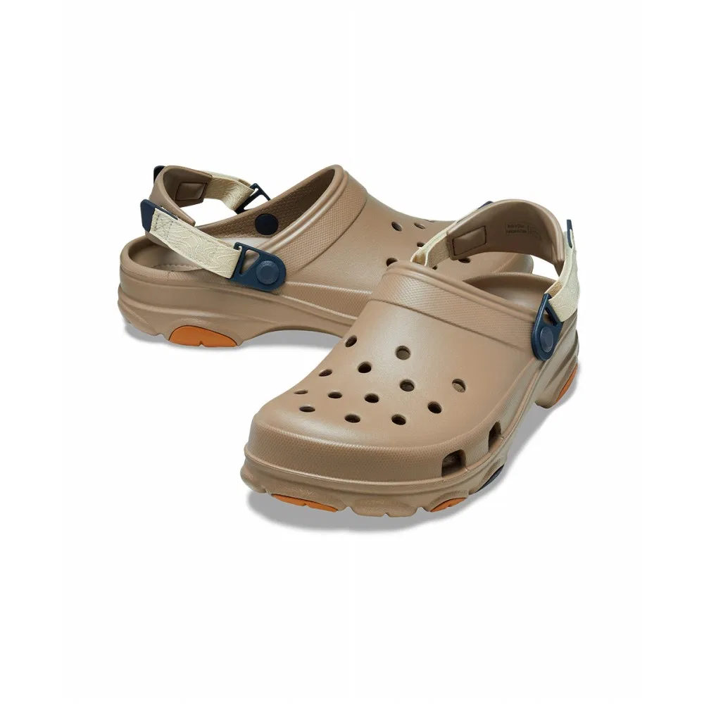 Мужские клоги All-Terrain цвета хаки-грибной от Crocs — фото 4