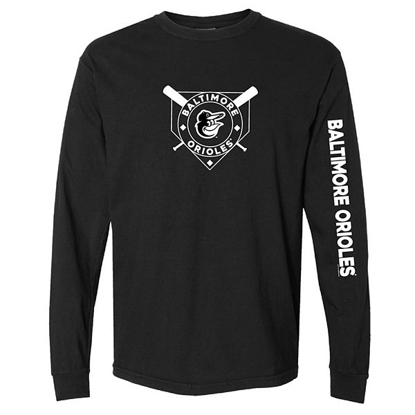 

Женская черная футболка с длинным рукавом Baltimore Orioles pigment dye Soft As A Grape, Черный, Женская черная футболка с длинным рукавом Baltimore Orioles pigment dye Soft As A Grape