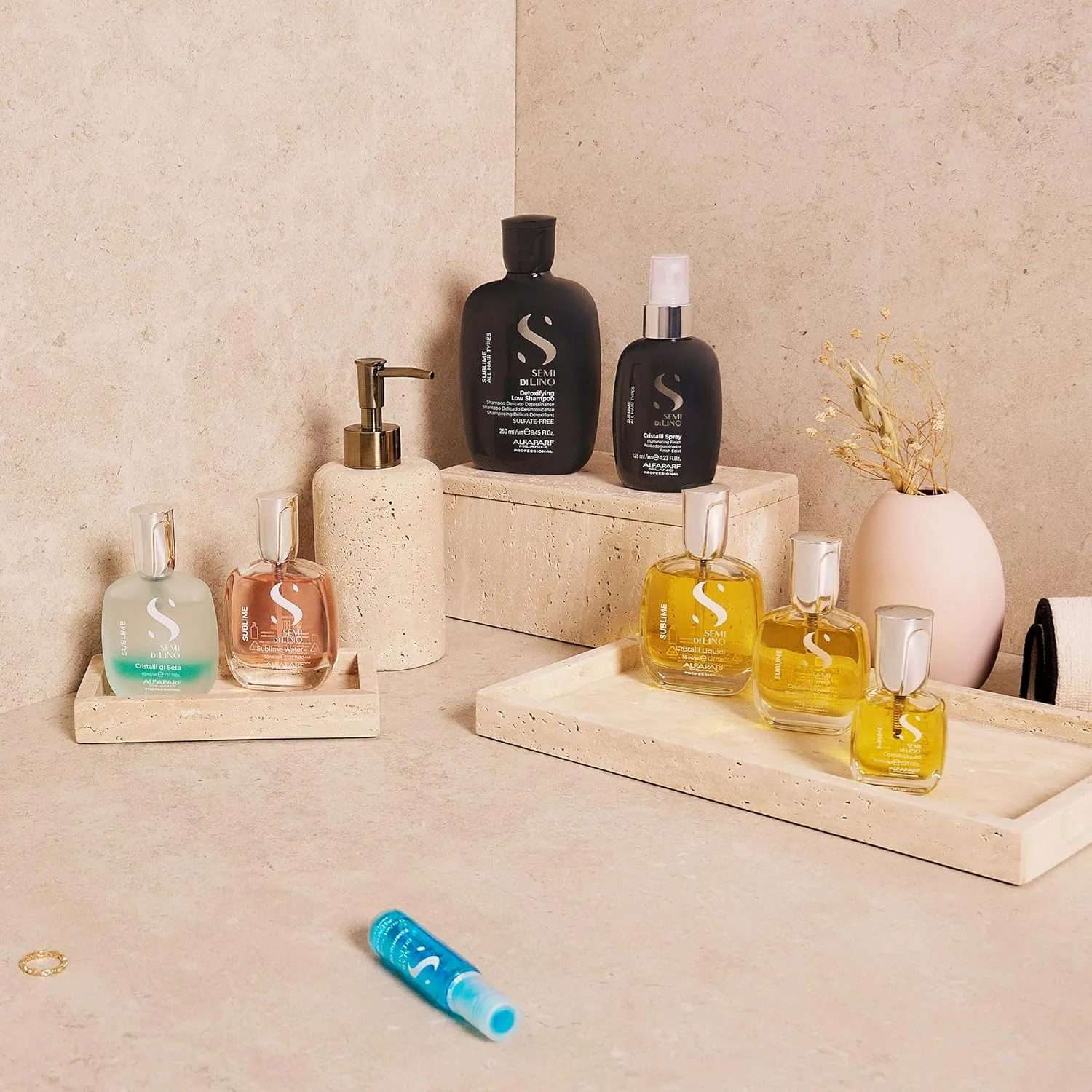 ALFAPARF MILANO Semi di Lino Detox Clarifying Shampoo для удаления налета от стайлинга, жира и жесткой воды - сульфат-фри шампунь для глубокого очищения кожи головы 1000 мл (.) — фото 4
