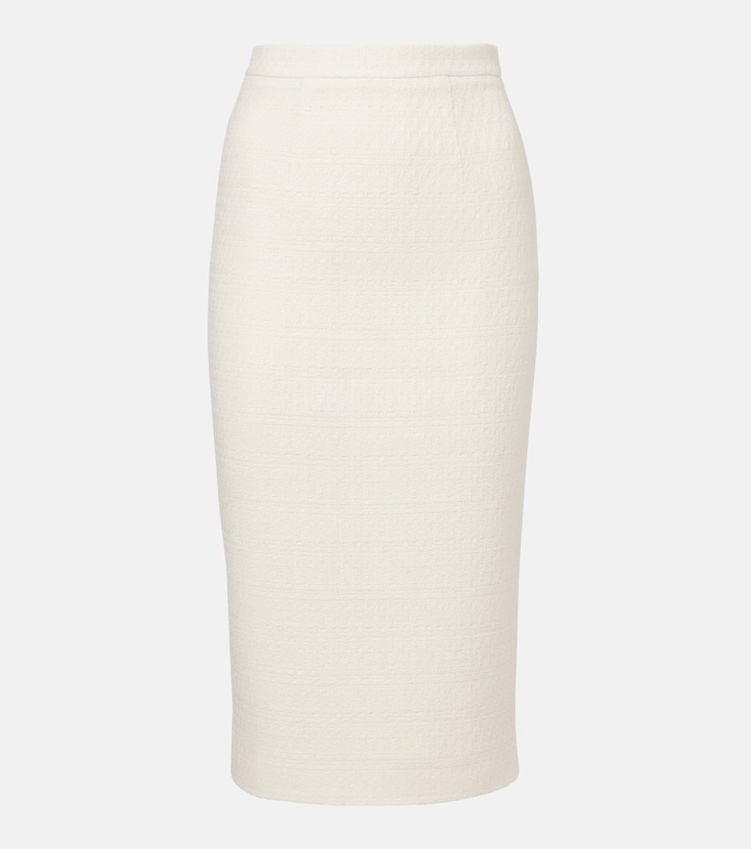 

Букле юбка-карандаш Roland Mouret, кремовый
