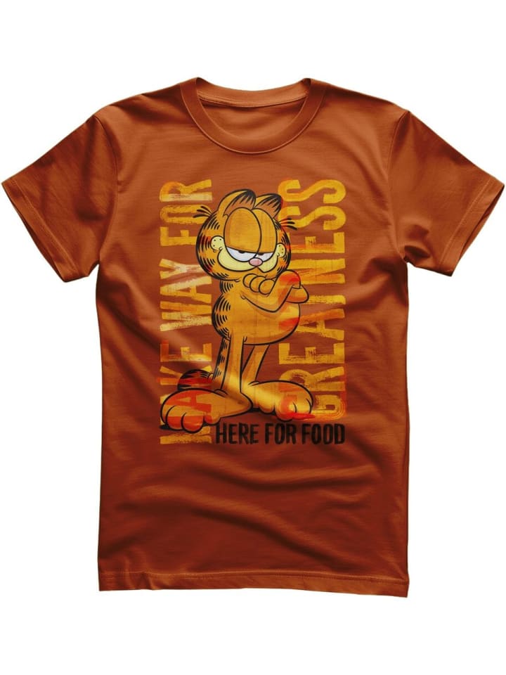 

Футболка Уступи дорогу величию оранжевого цвета Garfield, Оранжевый, Футболка Уступи дорогу величию оранжевого цвета Garfield