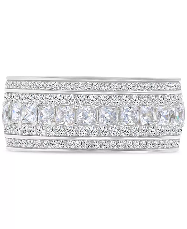 

Кольцо с кубическим цирконием (6-3/4 карата) из стерлингового серебра Macy'S, silver