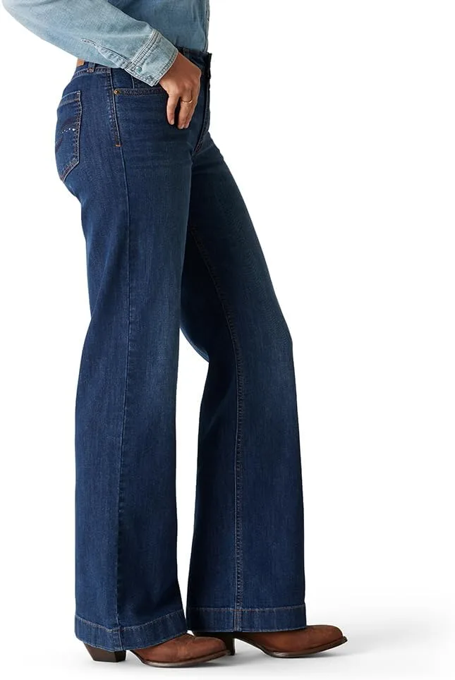 Levi's Gold женские брюки true wide leg high-rise stretch denim — фото 4