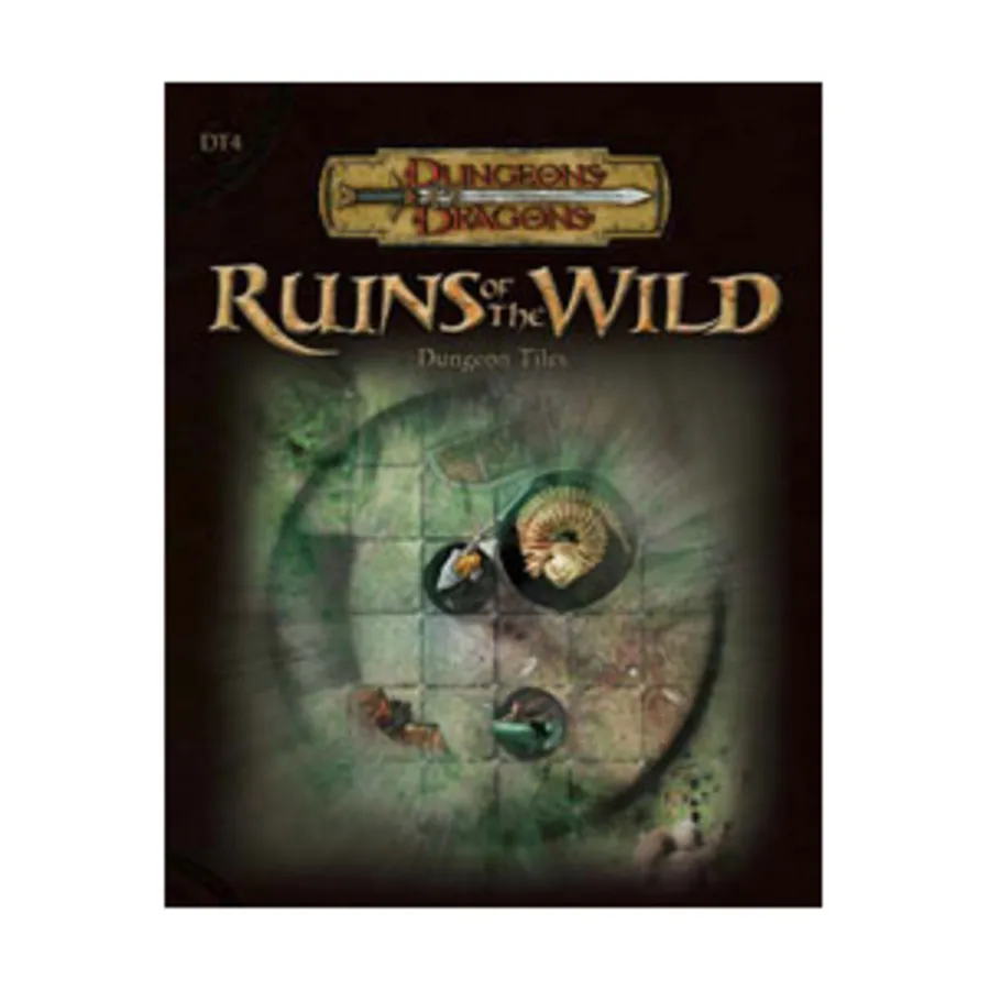 

Плитки подземелий № 4 — Руины дикой природы, Dungeons & Dragons (3rd Edition) (d20) - Dungeon Tiles