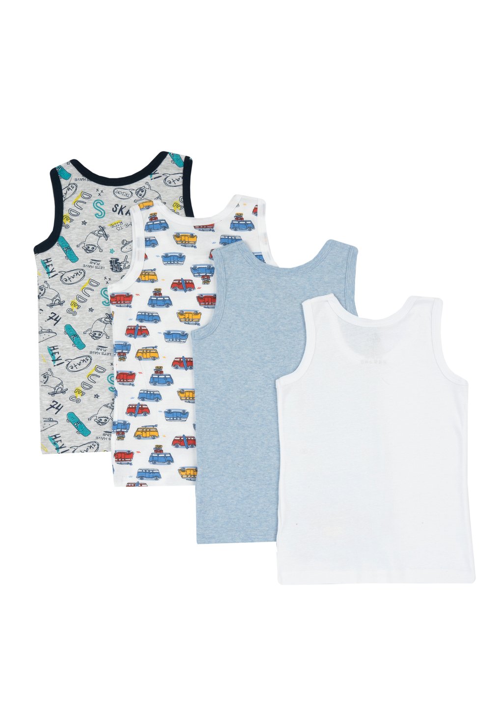 

Базовый слой 4 PACK Chicco, мультиколор