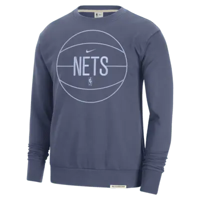 

Толстовка Nike Brooklyn Nets Standard Issue, цвет Diffused Blue/Pale Ivory/Cobalt Bliss