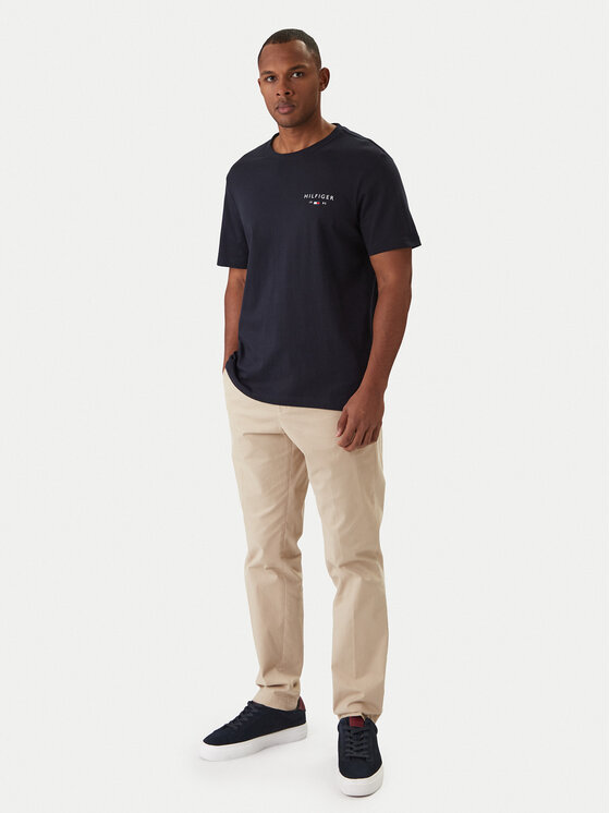 Футболка regular fit Brand Love MW0MW41456 Tommy Hilfiger, синий — фото 2
