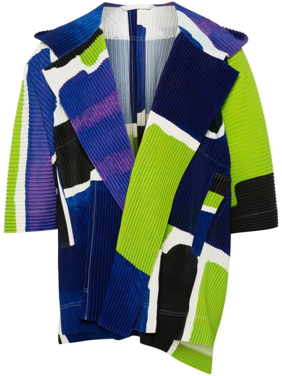 

Homme Plissé Issey Miyake плиссированный жакет Landscape