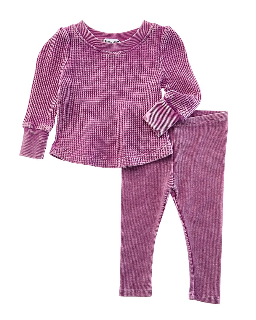 

Великолепный комплект из двух предметов: топ и леггинсы Splendid Playful Perry, фиолетовый