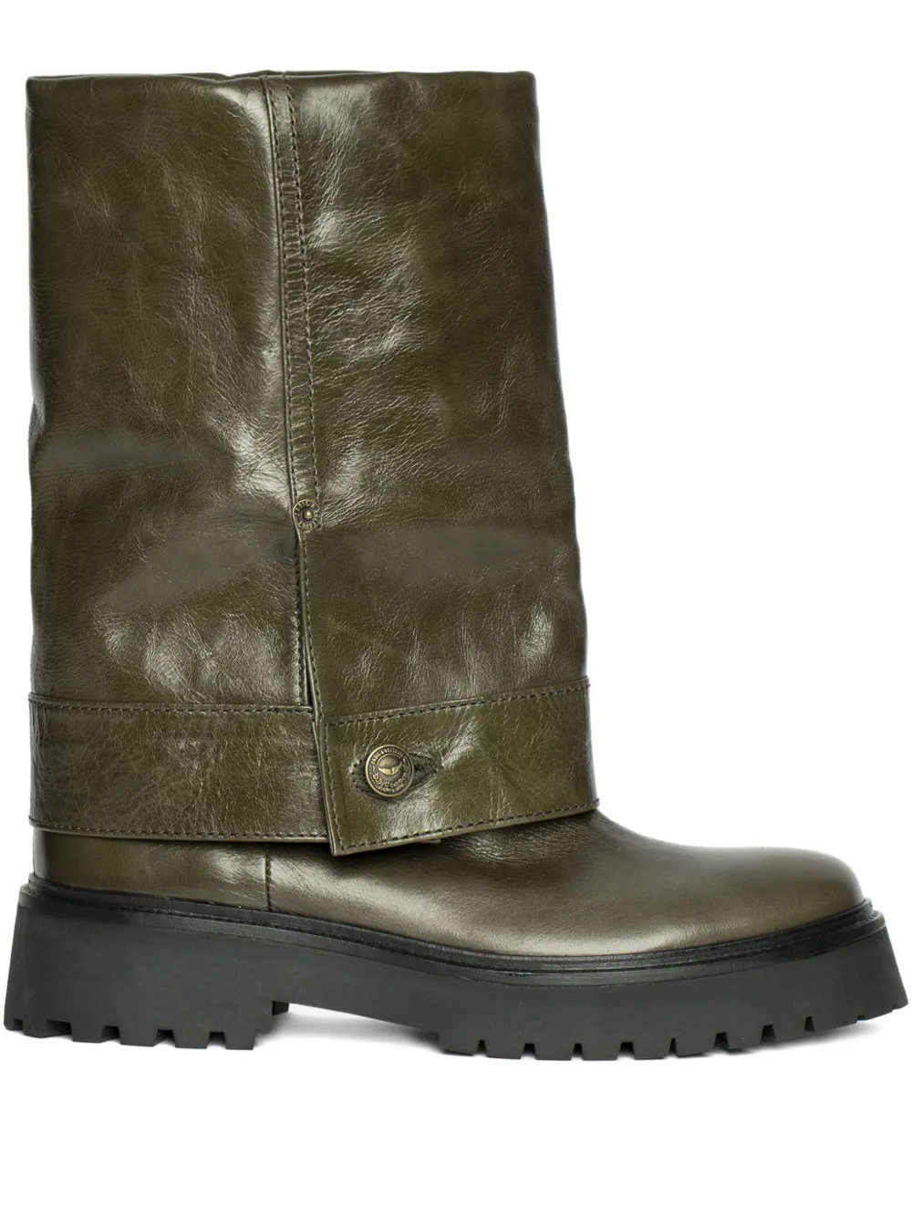 Ботинки Angie с откидным клапаном Zadig&Voltaire, зеленый