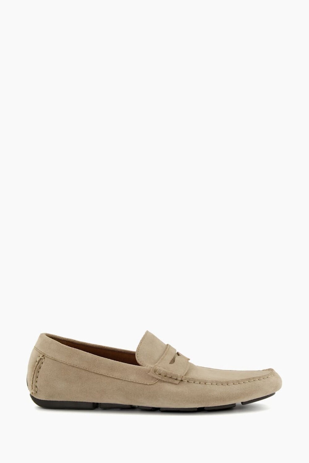 

Кремовые туфли Bradlay Saddle Driver от бренда Dune London, бежевый