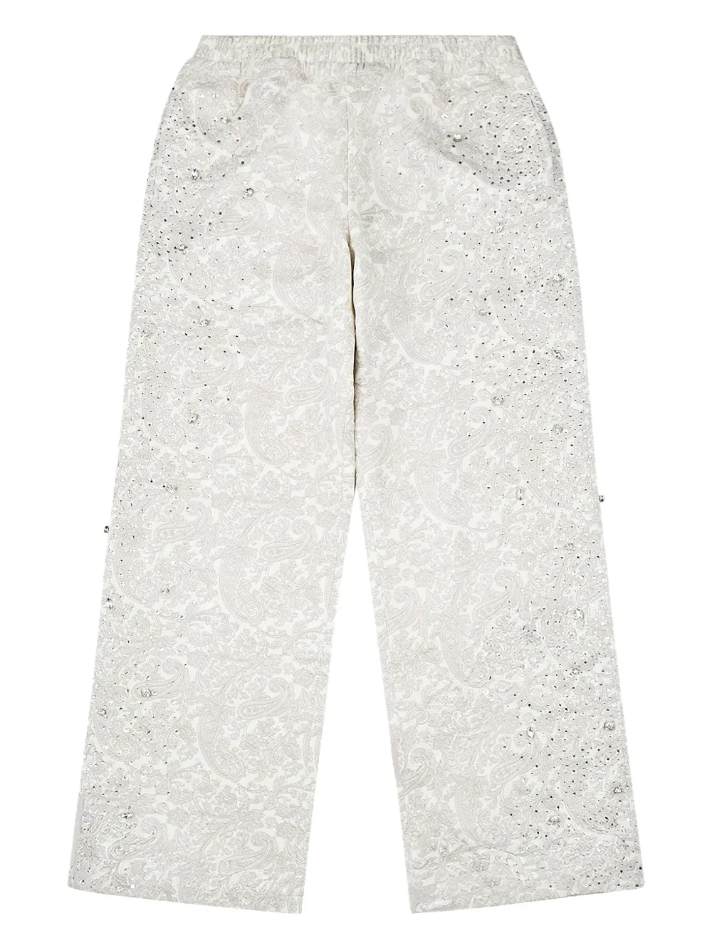 

Спортивные брюки из парчи с отделкой Cashew Blossom Pearl BIRTH OF ROYAL CHILD, серый