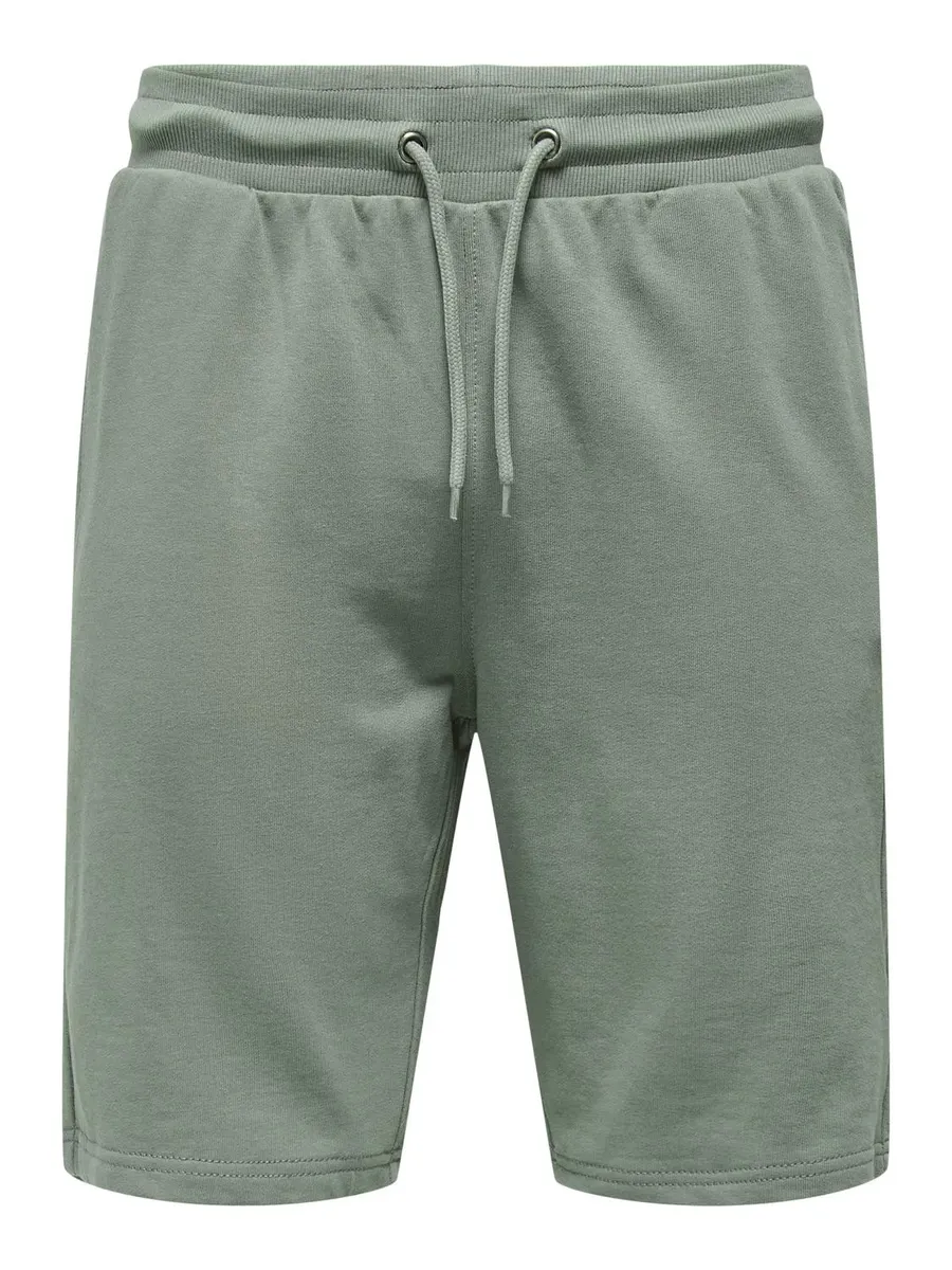 

Спортивные шорты ONLY & SONS "ONSNEIL SWEAT SHORTS", однотонные, цвет Castor Gray