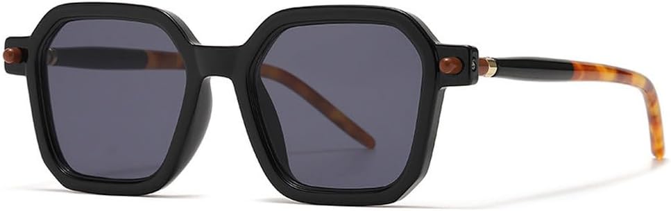 

Популярные разноцветные солнцезащитные очки для женщин, модные панк-очки, светло-серые солнцезащитные очки для мужчин, очки с защитой от УФ-излучения UV400 TKKTLLT, C4black-black