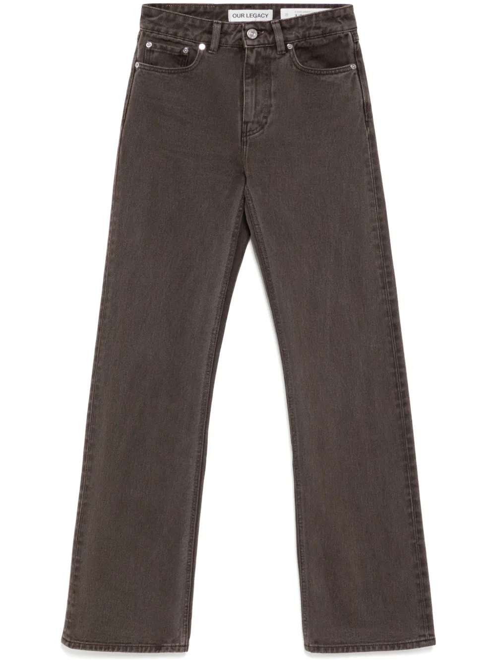 

Джинсы bootcut OUR LEGACY, коричневый