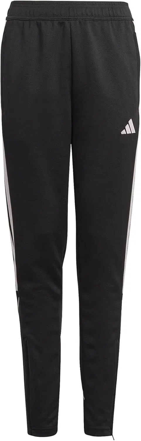 Детские спортивные штаны Adidas Tiro для девочек, Black/Clear Pink