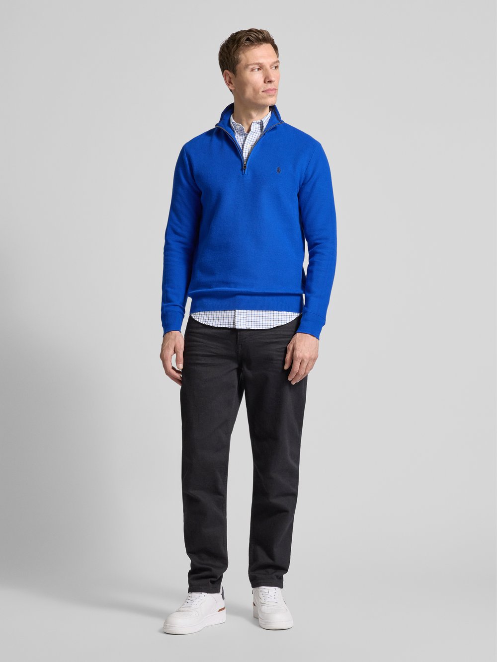 

Вязаный свитер с пришитыми этикетками Polo Ralph Lauren