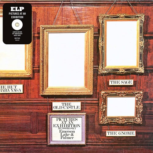 

Виниловая пластинка Emerson Lake & Palmer: Pictures At an Exhibition (White Vinyl)