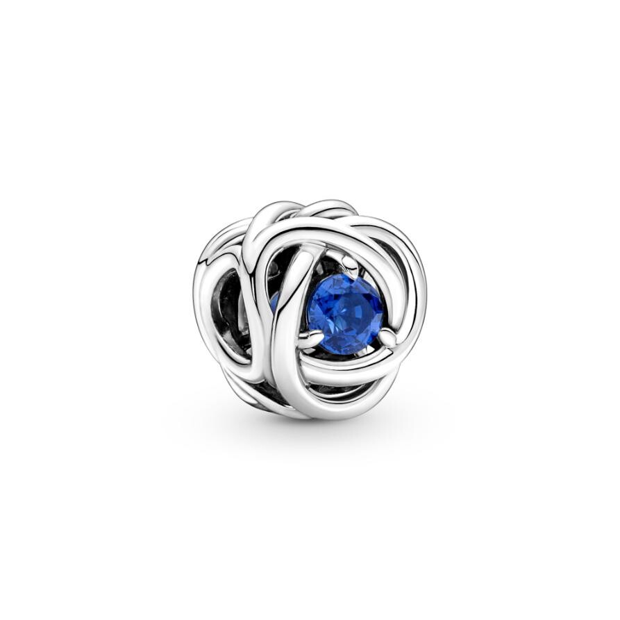 

Шарм September Blue Eternity Circle Pandora, стерлинговое серебро