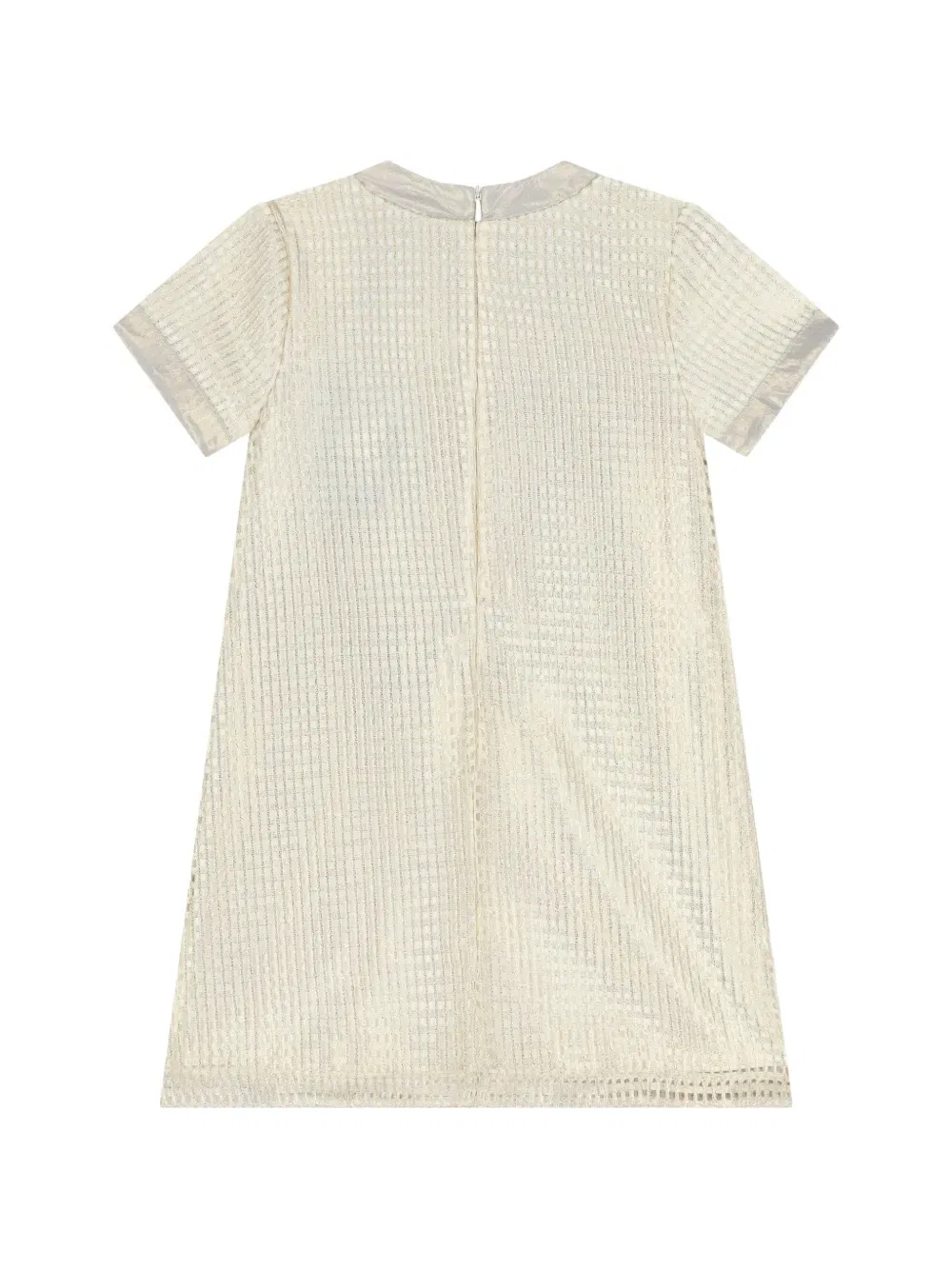 Платье с вафельной текстурой Aigner Kids, нейтральный — фото 2
