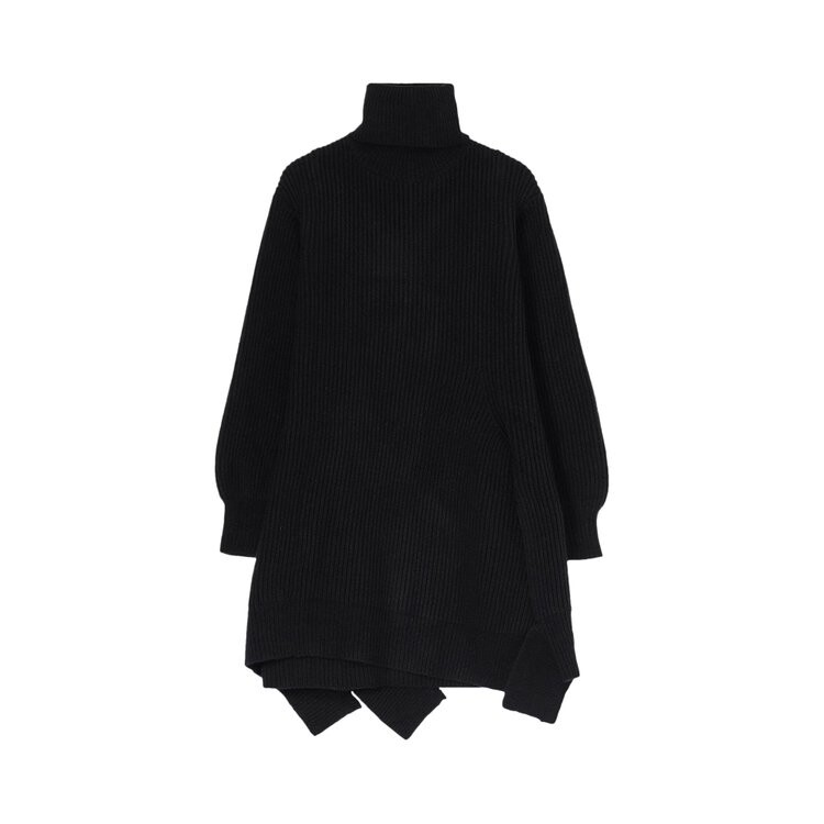 

Платье Yohji Yamamoto Regulation Wide High Neck Dress, черный