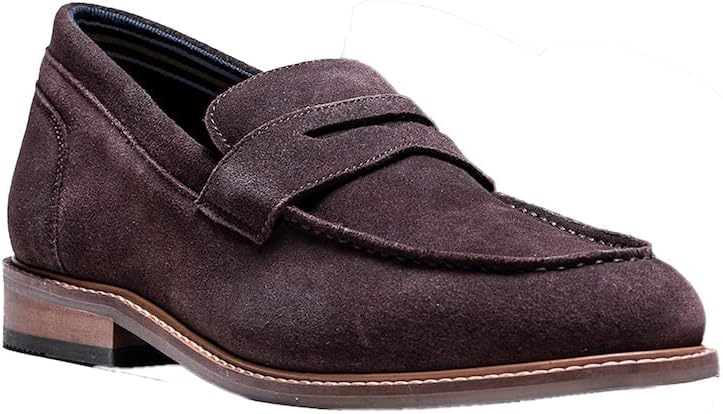 

Мужские повседневные удобные лоферы из замши полумужественные туфли Sirri, коричневый