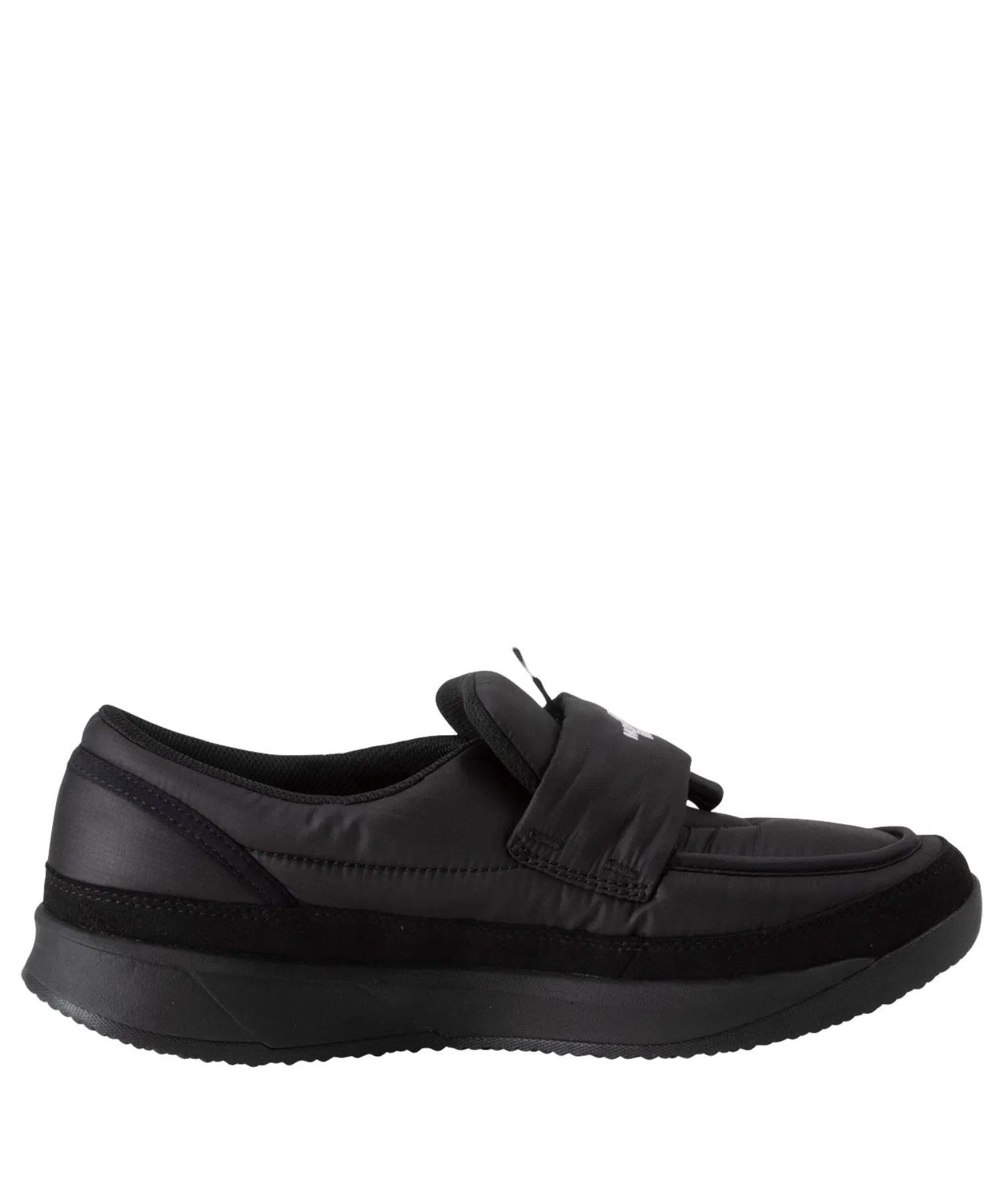 Мужские утеплённые кроссовки THE NORTH FACE Nuptse Loafer чёрные — фото 3