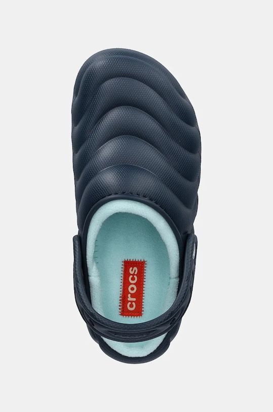 Сабо Classic Lined Overpuff Crocs, темно-синий — фото 4