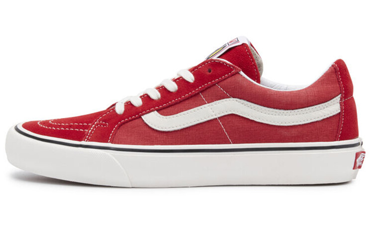 

SK8 Скейтбординговые кроссовки унисекс с низким верхом, красные/белые Vans, Красный, SK8 Скейтбординговые кроссовки унисекс с низким верхом, красные/белые Vans
