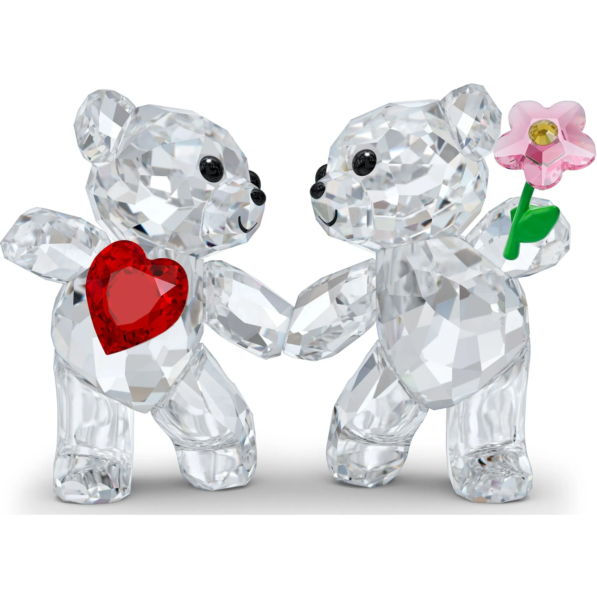 

Декоративная фигурка Swarovski «Хрустальная фигура «ЛЮБОВЬ» Kris Bear Happy Together, 5558892», кристалл Swarovski с черной эмалью, цвет kristallweiß-rot-rosé-grün-schwarz