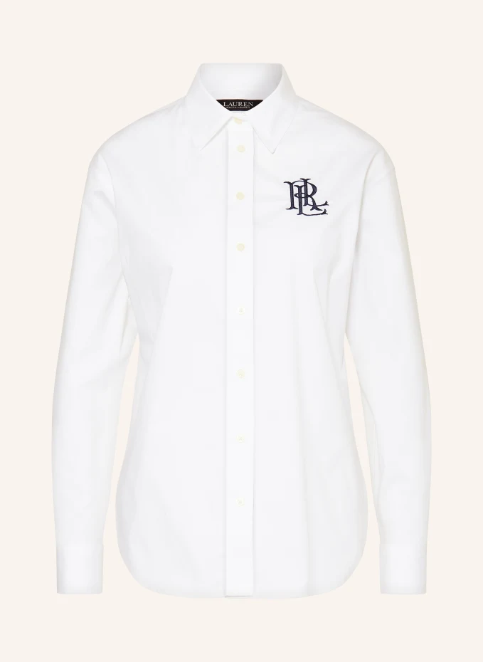 

Рубашка-блузка Lauren Ralph Lauren, белый