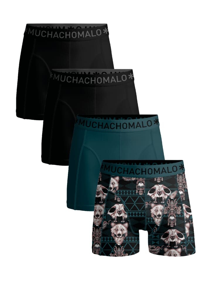 

Трусы боксеры Muchachomalo 4er-Set: Boxershort, цвет Mehrfarbig - für Herren