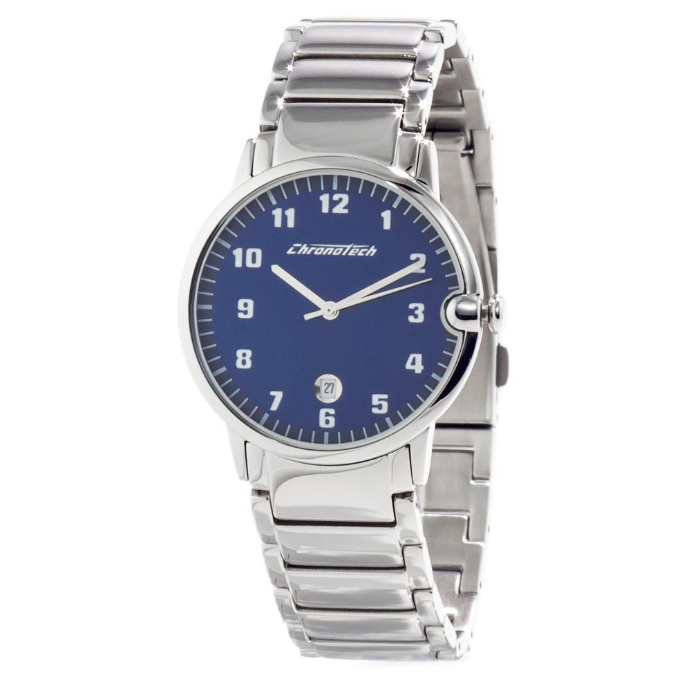 

Женские часы Chronotech Steel, серебряный