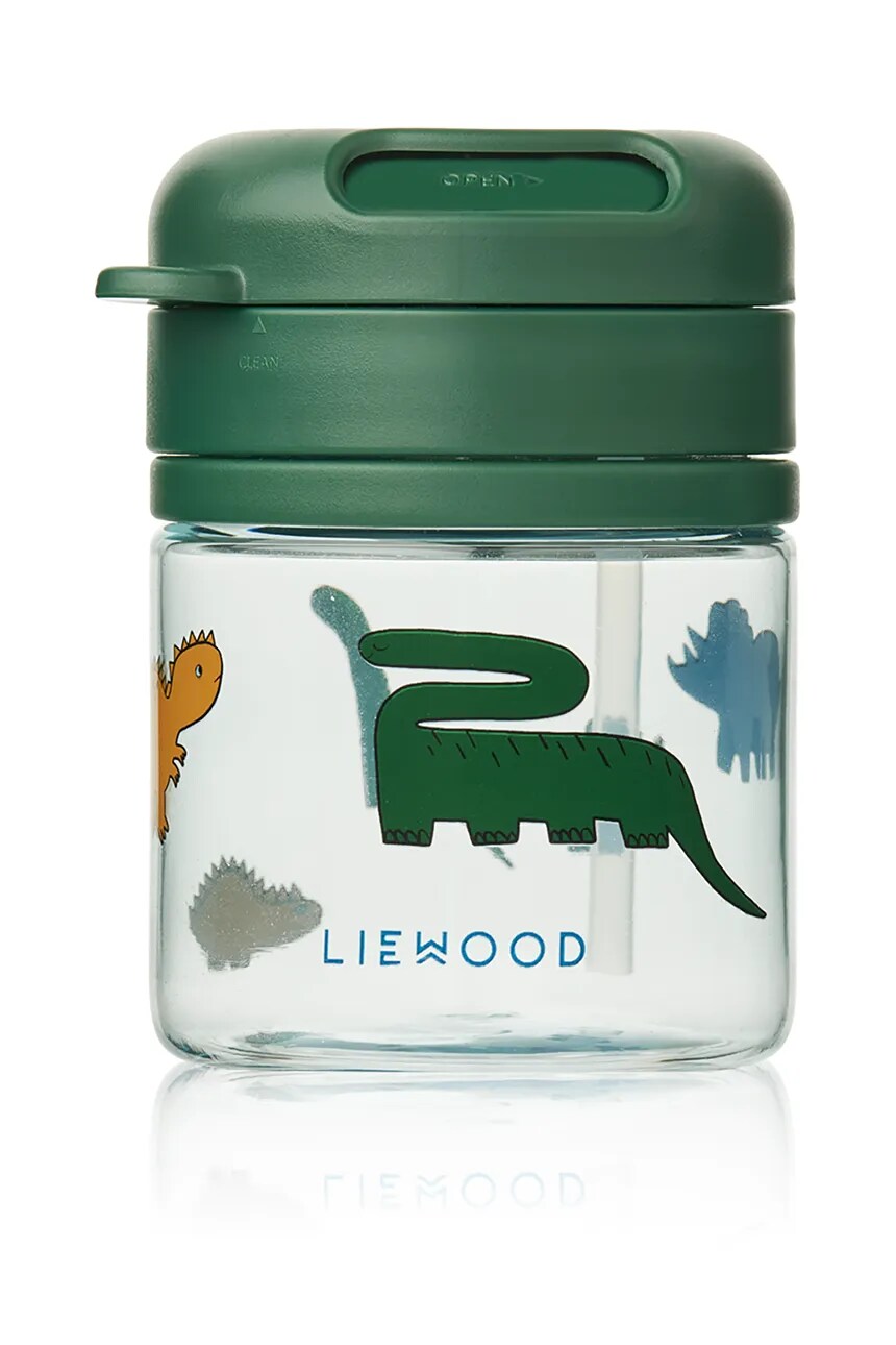 

Детская чашка Pavia Tritan Straw Cup 280 мл Liewood, зеленый