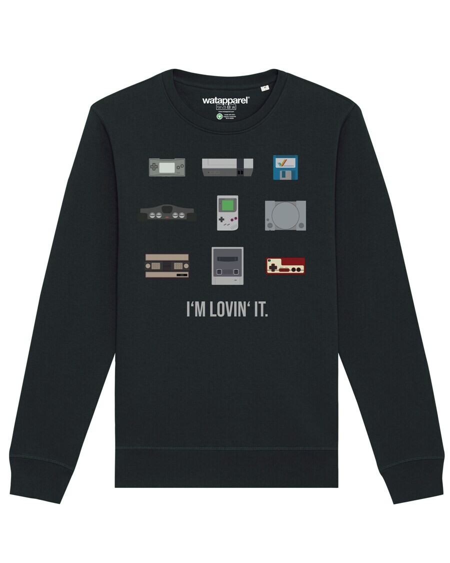 

Свитер Watapparel Sweatshirt Videogames, черный