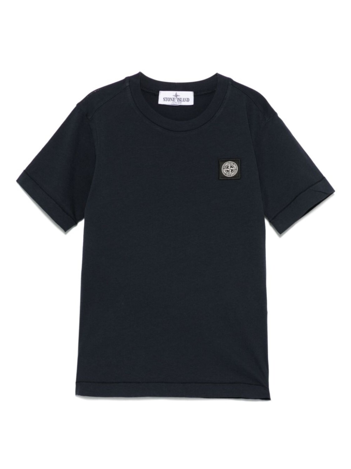 

Stone Island Junior футболка с нашивкой-логотипом, синий