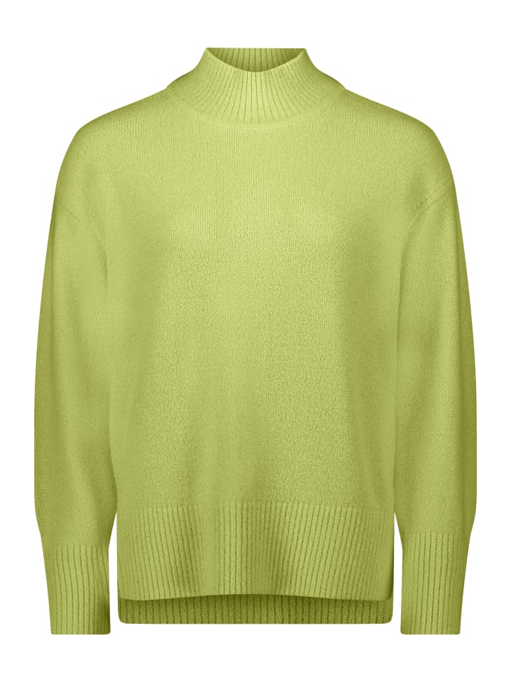 

Вязаный свитер с люрексом в цвете Fresh Moss Betty Barclay