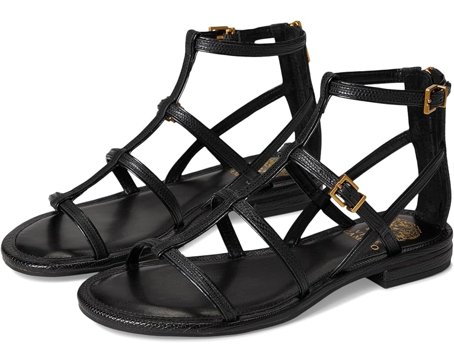 Сандалии Vince Camuto Luane Gladiator Flat Sandals, черный