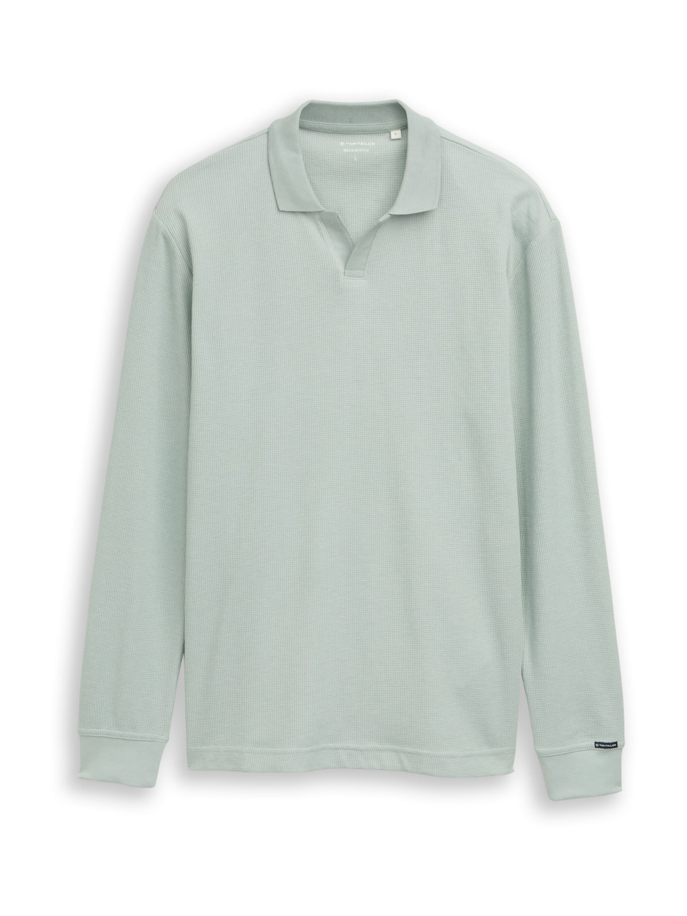 

TOM TAILOR Лонгслив в пастельно-зеленом цвете