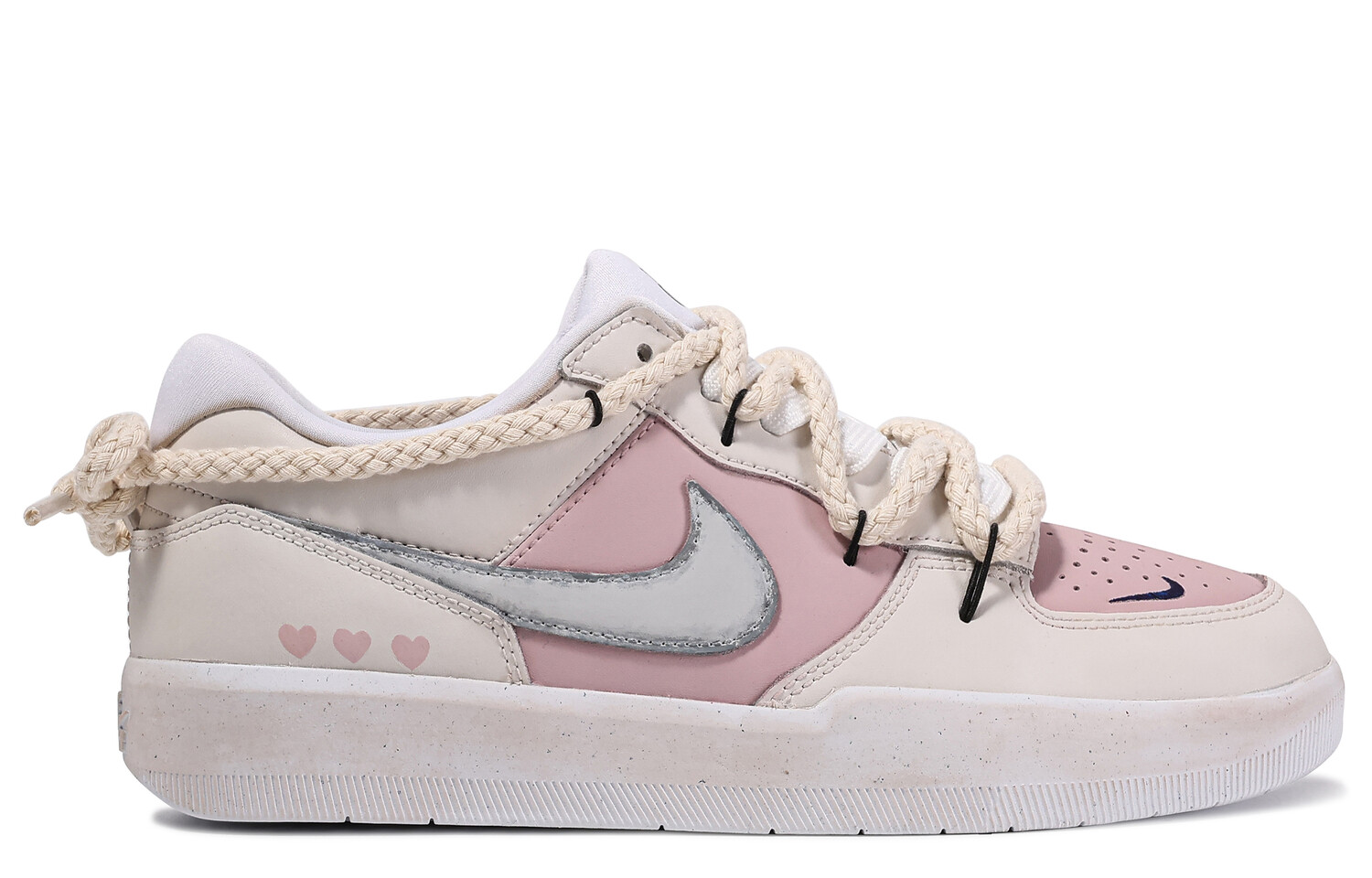 

Кроссовки Nike SB Force 58 Skateboard Shoes Unisex Low-Top Pink