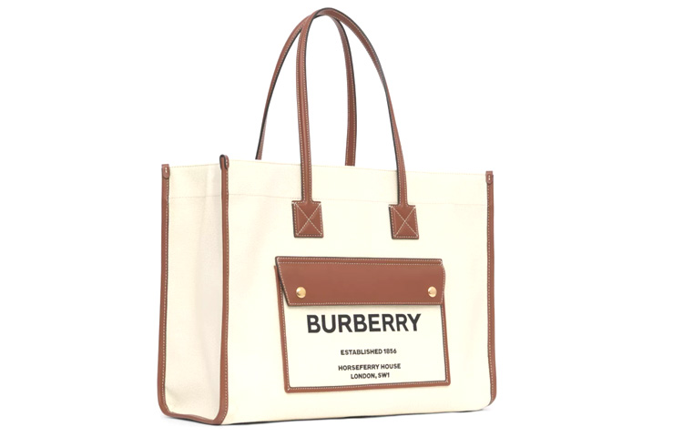 Сумка Burberry из канваса с кожаной отделкой — фото 2