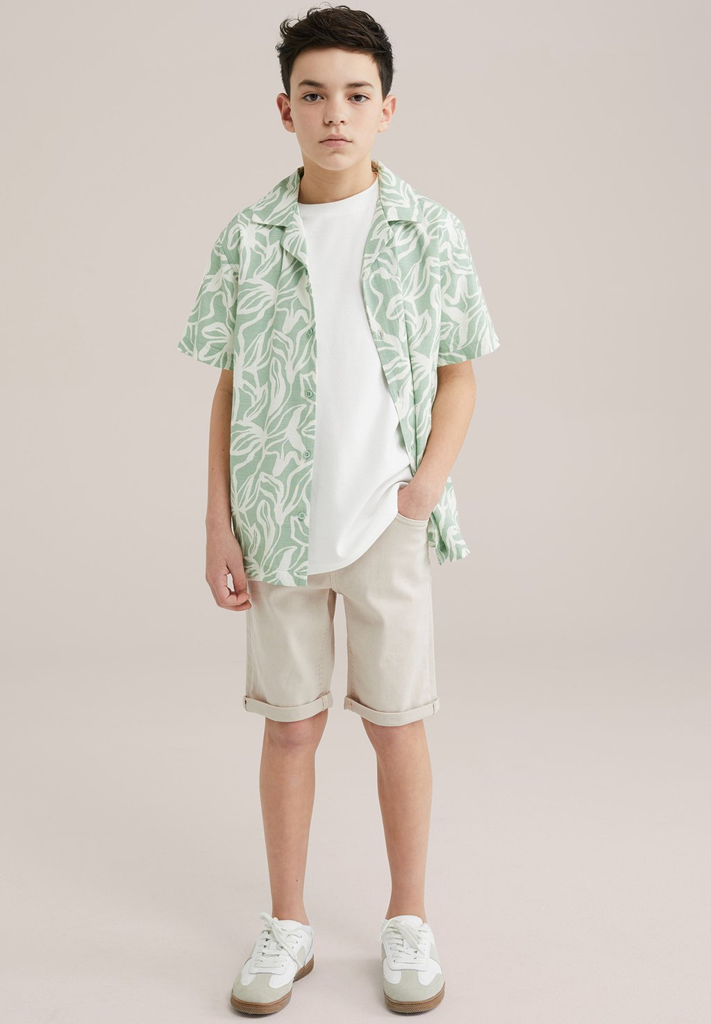 

Джинсовые шорты BLUE RIDGE WE Fashion, бежевый