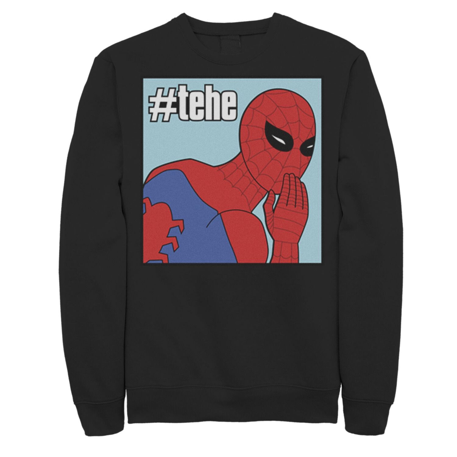

Мужской свитшот Spider-Man #tehe Marvel