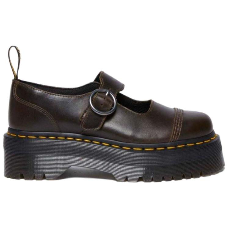 Повседневные туфли женские коричневые Dr.Martens — фото 2