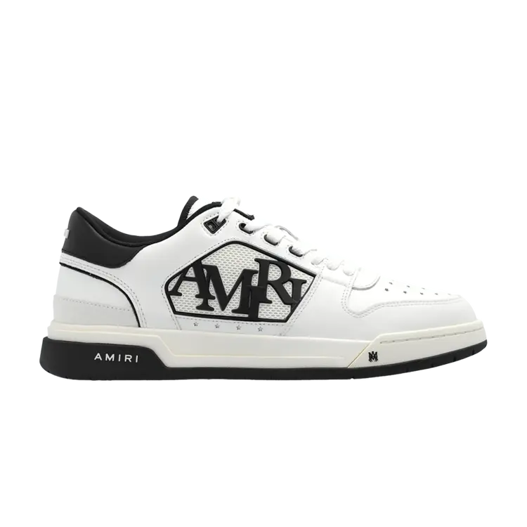

Кроссовки Amiri Classic Low, цвет Logo - White Black, Белый, Кроссовки Amiri Classic Low, цвет Logo - White Black