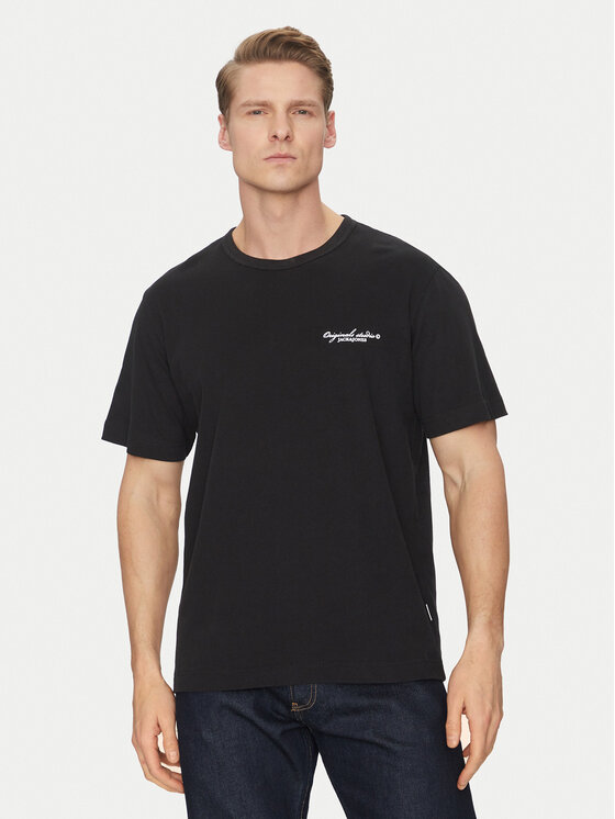 

Футболка свободного кроя Boston 12272968 Jack&Jones, черный