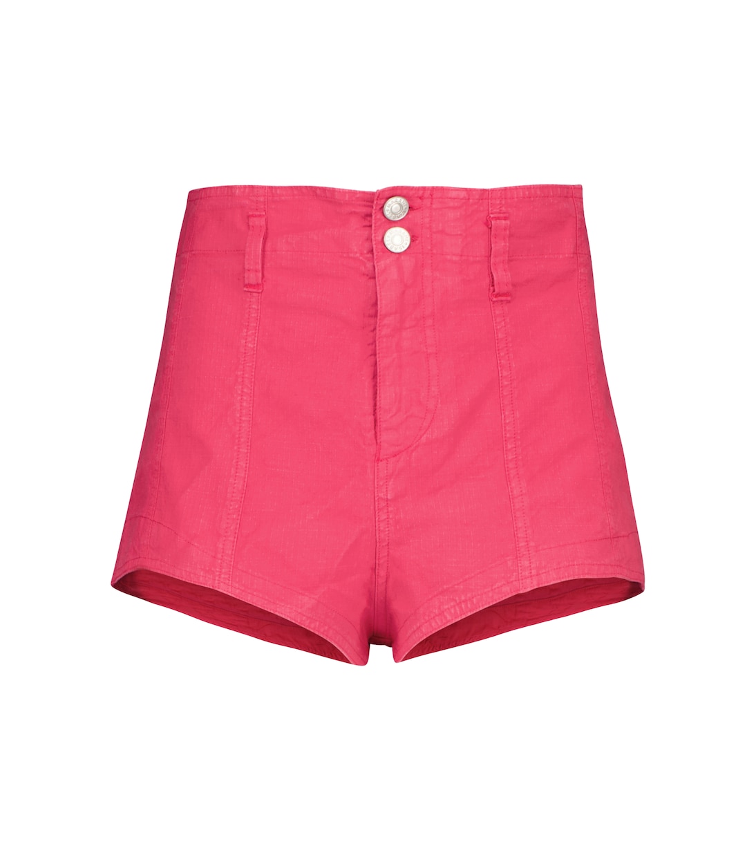 

Шорты Deverson из льняной смеси Isabel Marant, Raspberry