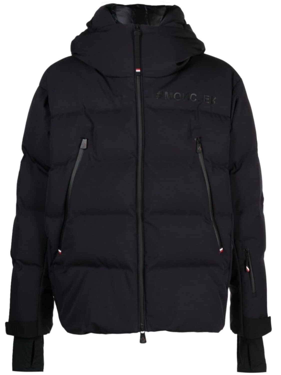 

Moncler Grenoble стеганая куртка с капюшоном, синий