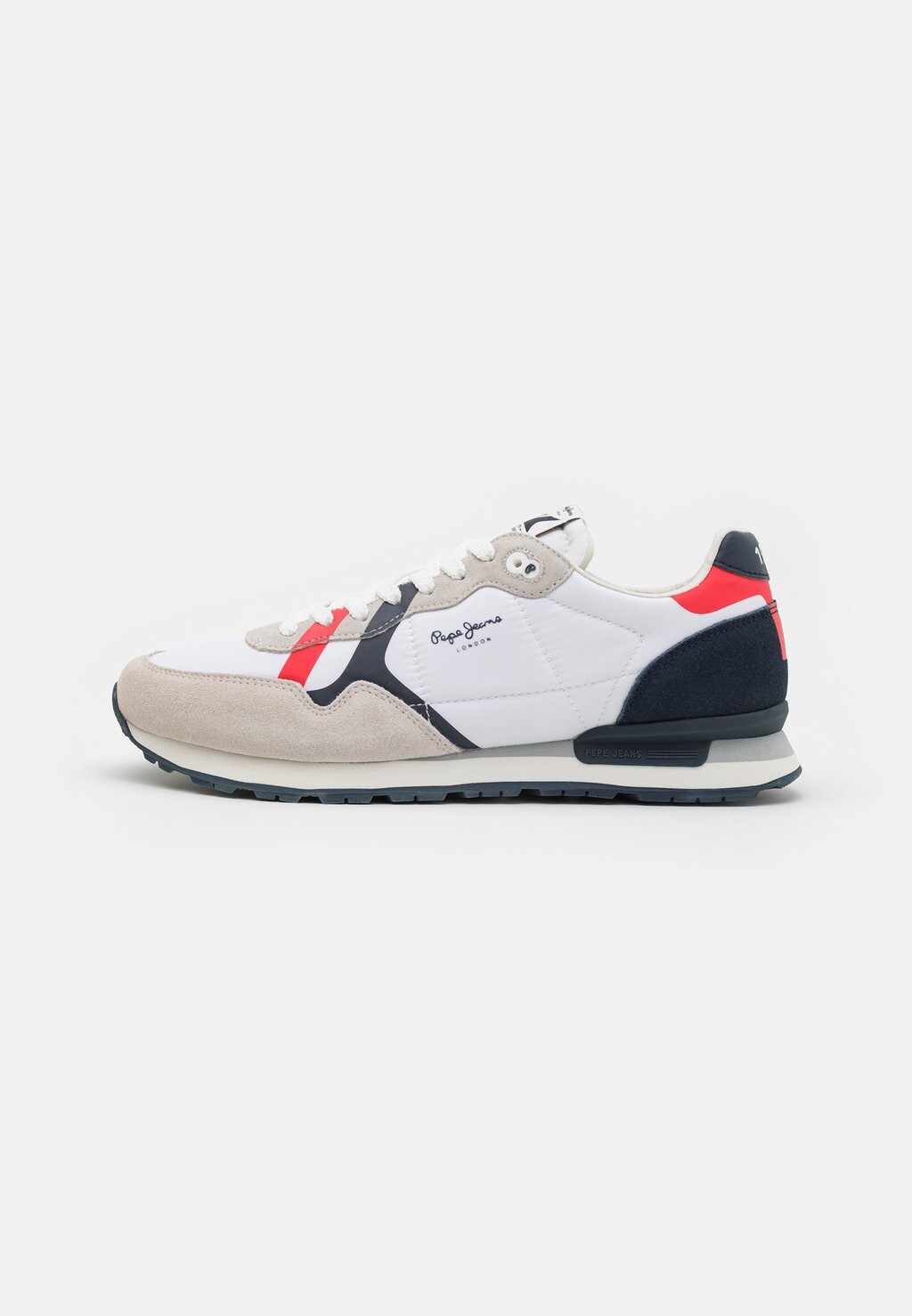 

Кроссовки низкие BRIT ROAD Pepe Jeans, цвет white, Белый, Кроссовки низкие BRIT ROAD Pepe Jeans, цвет white